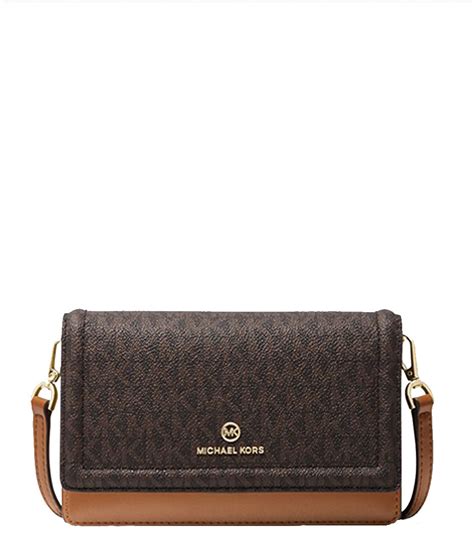 michael kors jet set small phone crossbody|Michael Kors phone wallet crossbody.